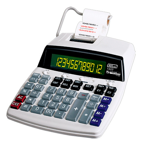 Calculadora De Escritorio Con Impresora Printaform 1422