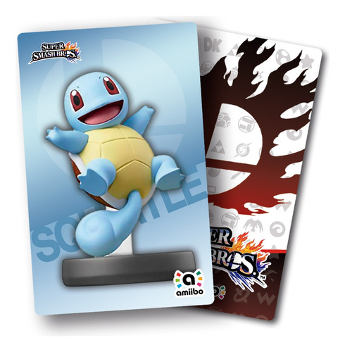 Tarjeta Nfc Squirtle Smash Pokémon Amiibo