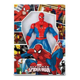 Spiderman Muñeco Gigante Hombre Araña Articulado Juguete 