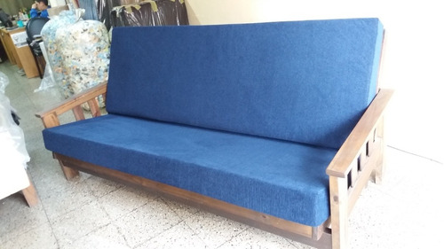 Futon 3 Cuerpos Placa Alta Densidad 26kg/m3 / Envio Gratis