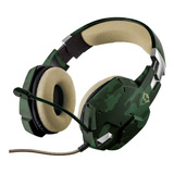 Auricular Gxt 322 Gaming Headset Trust Camuflado Ps4 Xbox Pc Color Verde
