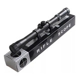 Luneta Rifle 4x20 Carabina Fixxar West E Spring Black