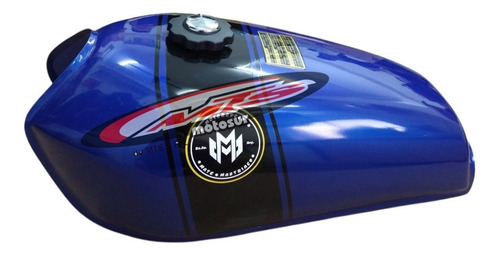Tanque Nafta Azul Scrambler Cafe Racer Tracker Moto Sur