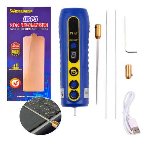 Drill Removedor De Oca Gel Uv Mechanic Ir13 Lcd Oled Calidad