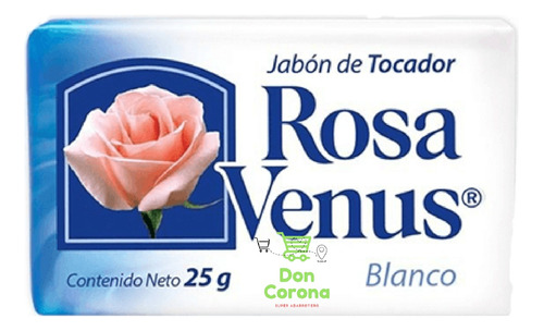 Jabon Rosa Venus Hotelero 720 Piezas De 25gr