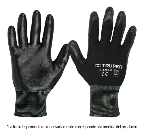 Guantes De Nylon Recubierto Con Nitrilo Chicos Truper