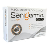 Sanigermin Carbon Jabon Pan 1% Acido Salicico 0,5% X 100 Gr