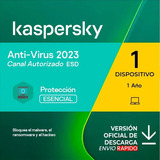 Licencia Kaspersky Antivirus Original 1 Pc 1año 