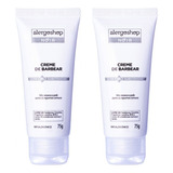 Kit 2 Creme De Barbear Hipoalergênico Noir Alergoshop