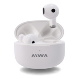 Auriculares In-ear Inalámbrico Bluetooth Blanco Aiwa 80b Color Negro