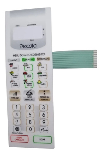 Membrana Teclado Microondas Panasonic Nnst 357 Picollo