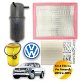 Juego De 4 Filtros Fram Vw Amarox Hasta 2015