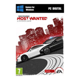 Need For Speed: Most Wanted  Most Wanted Standard Edition Electronic Arts Pc Digital