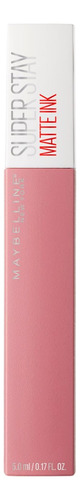 Labial Larga Duración Superstay Matte Ink Maybelline Acabado Mate Color Dreamer