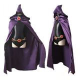 Cosplay Disfraz Raven Teen Titans Para Mujer Adulta