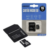 Cartão De Memória 16gb Micro Sd - Lb-m02 Leboss