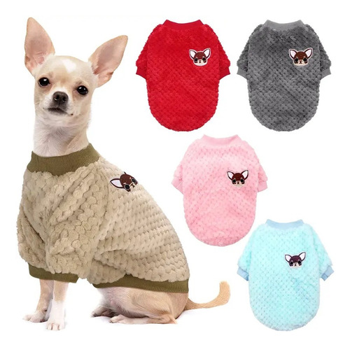 Abrigo Chaleco Polar Soft Ropa Perros Gatos Invierno Frio