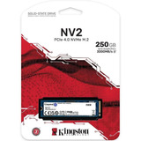 Ssd Kingston 250gb M.2 2280 Pcie Nvme, Snv2s/250g