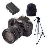  Canon 5d Mark Iii Pouco Uso + Lente24-105mm+ Mochila +tripe