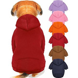 6 Piezas De Sudadera Con Capucha Para Perros, Ropa Para Perr