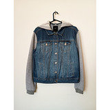 Campera Forever 21 De Jean Y Jogging, Talle M