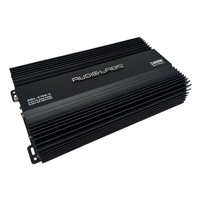 Amplificador Audio Labs Adl-c160.4 2400w 4 Canales Clase A\u002Fb Color Negro | Meses sin interés
