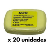 Jabon De Azufre Natural 20 Unidades