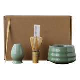 Juego De Té Japonés Matcha 4 En 1 For Utensilios De Cocina