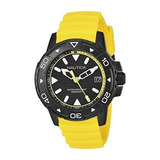 Reloj Casual De Acero Inoxidable Y Silicona Edgewater Collec