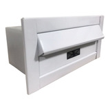 Caixa De Correio Frente Inox Branco 15x30