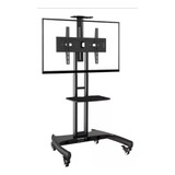 Soporte De Tv Rack Con Ruedas Base Carro Movil 32  A 75 