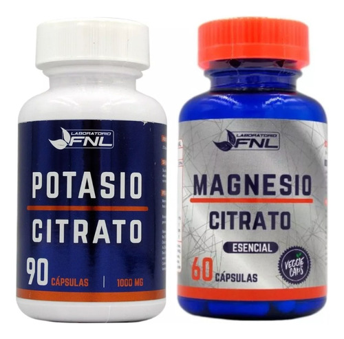 Potasio Citrato + Magnesio Citrato Fnl Pack