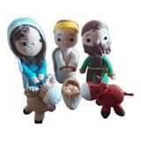 Nacimiento Navideño Artesanal Hecho A Mano Crochet Amigurumi