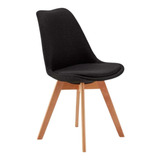 Mueble Silla S-54 Negro / Café Claro