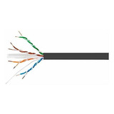 Cable Ethernet Cat6a Plus - 1000 Ft - Negro | 10g, 650mhz,