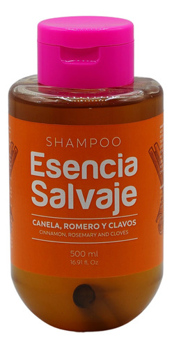 Shampoo Esencia Salvaje Canela, Romero Y - mL a $56