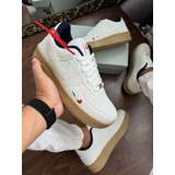 Tenis Air Force 1 Paris Moda Couro Original Basquete Inedito