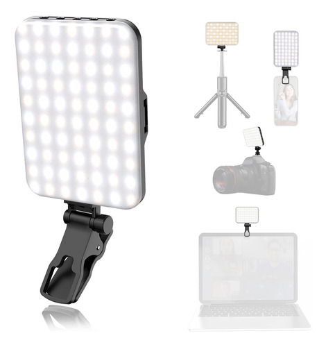 Anautin Luz Para Selfie, 60 Led De 2200 Mah Recargable Para