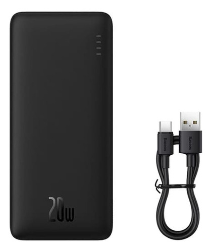 Carregador Power Bank Baseus 20000mah 20w Capacity