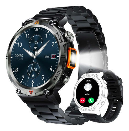 Ke3 Smartwatch 3atm Militar Deportivo Relojes Para Hombre | Meses sin interés
