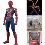 Avengers Iron Spider-man Shf Infinity War Acción Figura 15cm