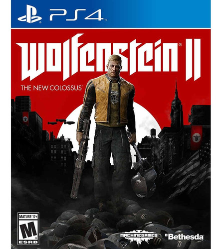 Juego Ps4 Wolfenstein Ii The New Colossus