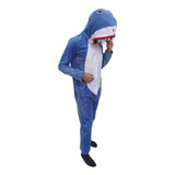 Pijama Mameluco Tipo Kigurumi Shark Tiburon Hombre O Mujer