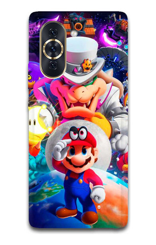 Funda Mario Bros 3 Para Huawei Todos