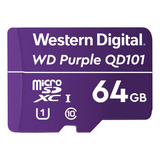 Tarjeta Micro Sd Wd Purple Sc 64gb