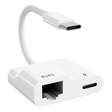 Adaptador Usb C Para Ethernet Para Macbook Air/pro