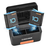 Caja De Carga De Baterías Zgcine Gopro Wireless Para Batería