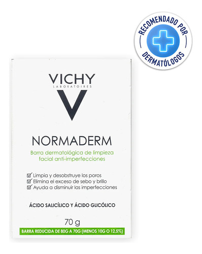 Vichy Normaderm Barra 70gr