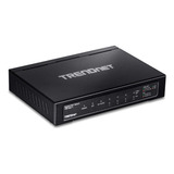 Conmutador Trendnet Gigabit Poe+ De 6 Puertos, Tpe-tg611, 4 