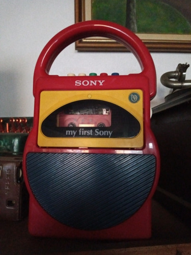 Rádio Gravador Meu Primeiro Sony Antigo